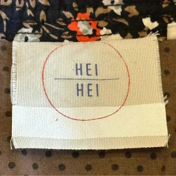 Hei Hei | Anthropologie Tinsley Floral Cropped Asymmetrical Zip Moto Jacket - Picture 5 of 10